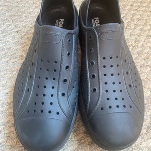 Sketchers Foamies All Black Tennis Shoes